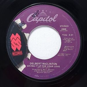 Delbert Mcclinton Vinyl 45 Giving It Up For Your Love / My Sweet Baby VG+ Rock